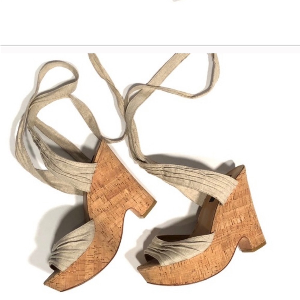 ANN TAYLOR - MARLEY CORK WEDGE